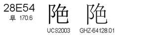 U+28E54